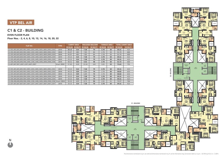 VTP Belair Floor Plans 4