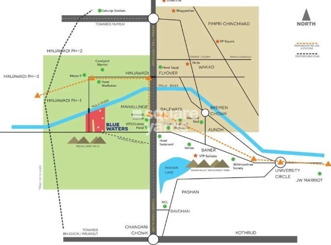 VTP Blue Waters Location Image
