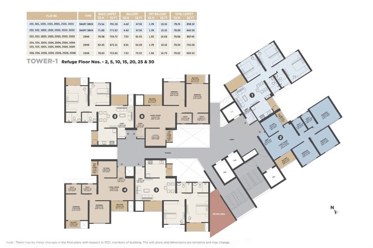 VTP Dolce Vita Floor Plans 1