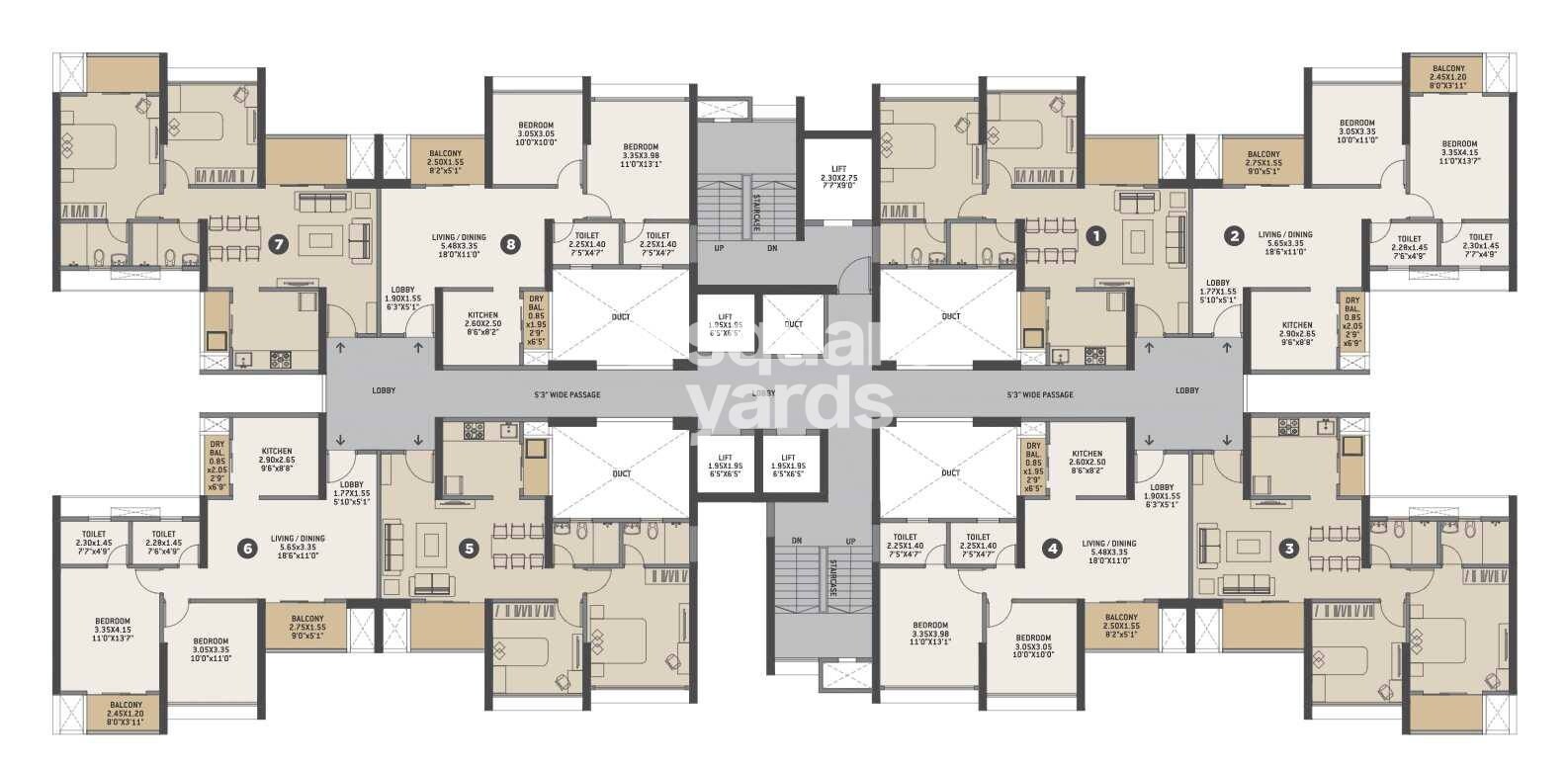 VTP Earth One Floor Plans