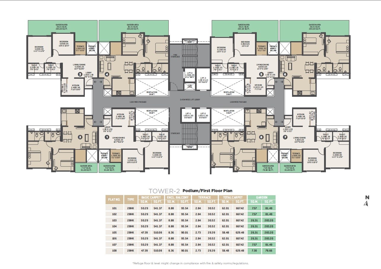 VTP Euphoria Floor Plans 1