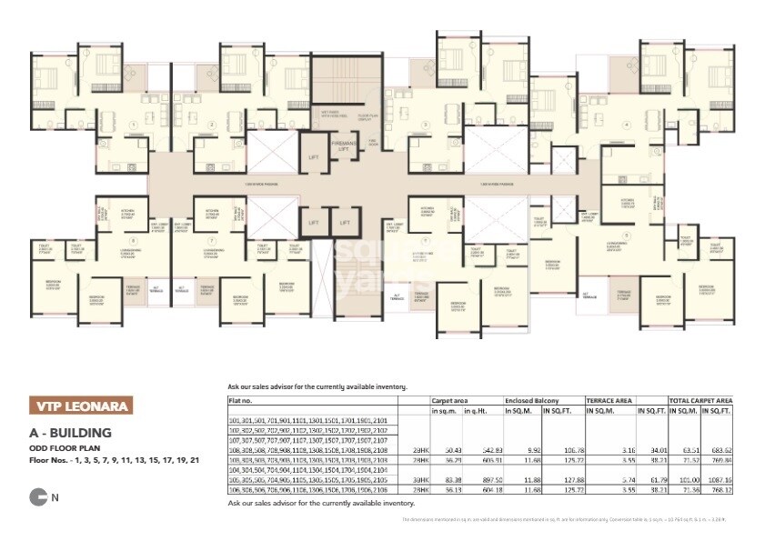 VTP Leonara Floor Plans 1