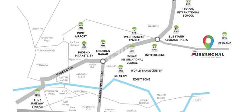 VTP Purvanchal Location Image