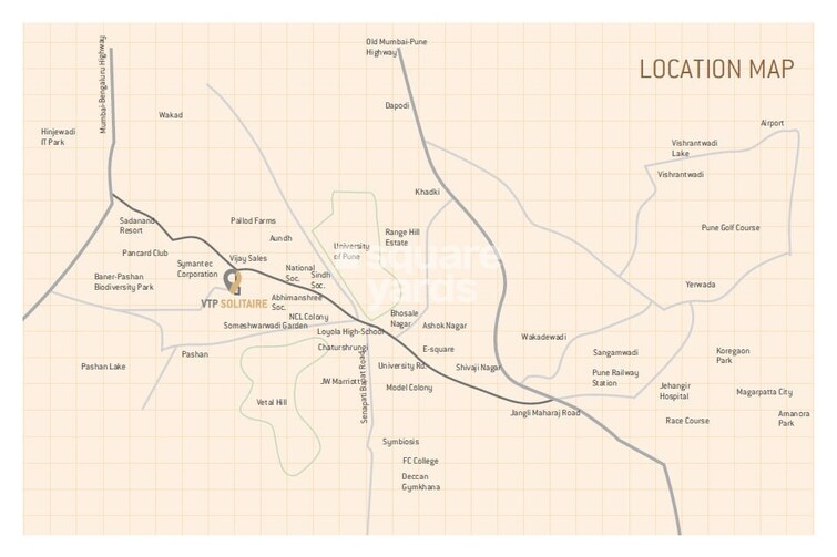 VTP Solitaire Location Image