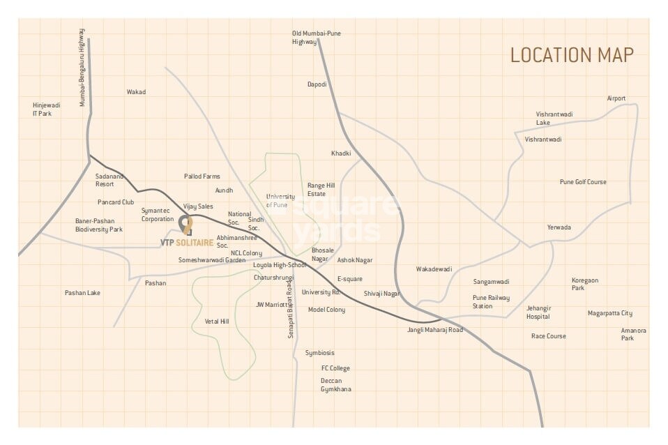 VTP Solitaire Location Image