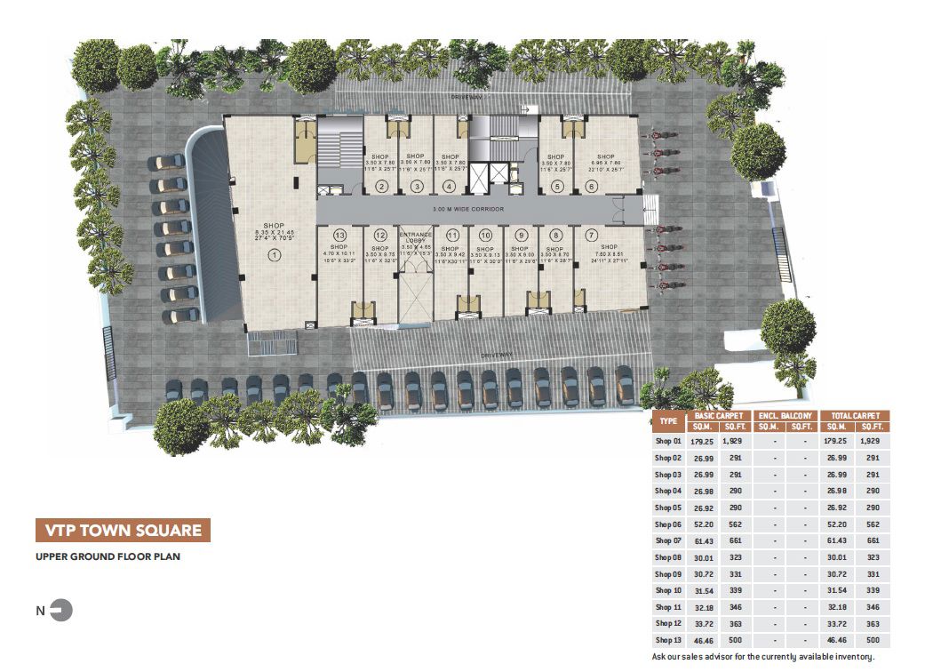 VTP Town Square Floor Plans