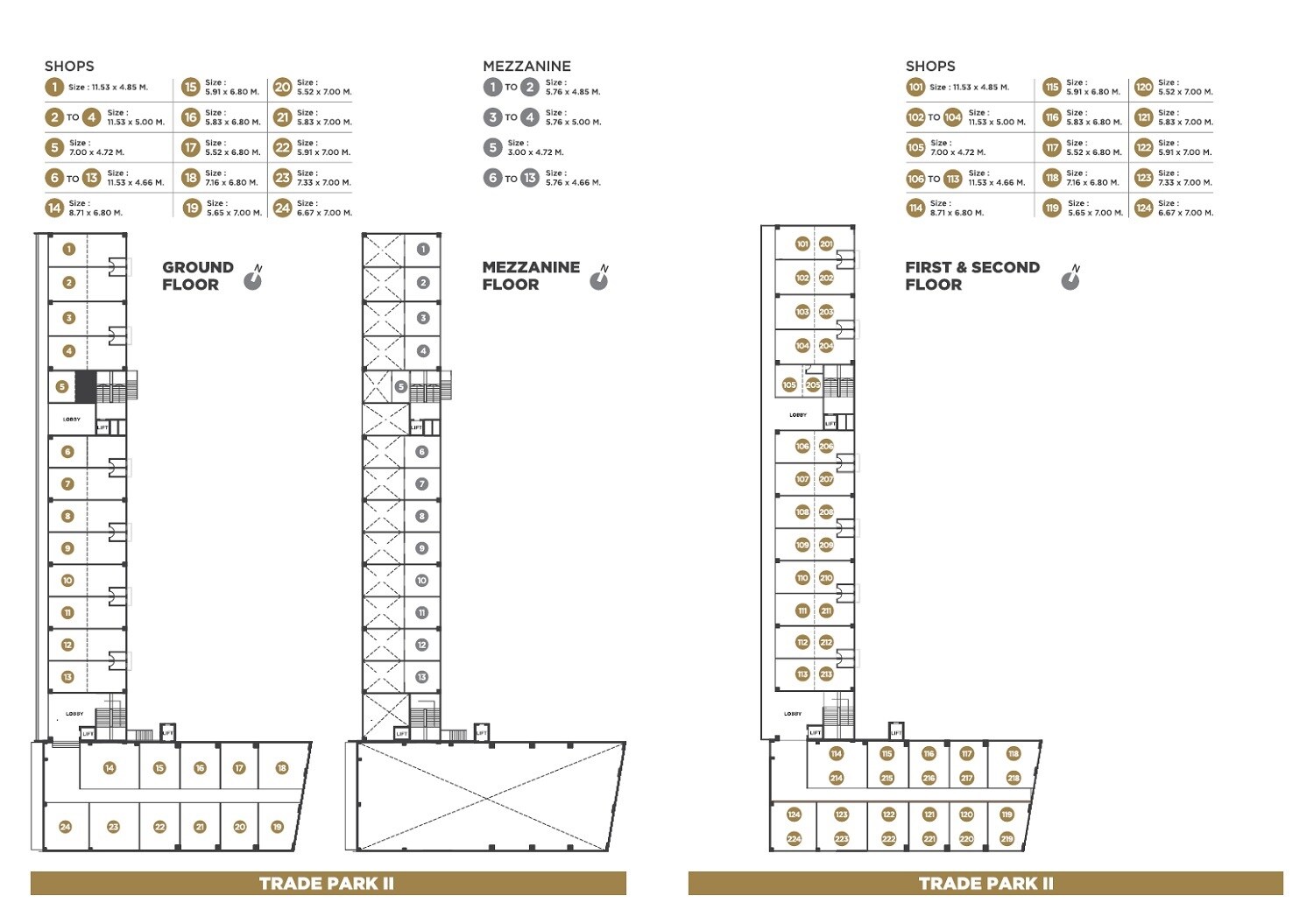 VTP Trade Park Floor Plans 2