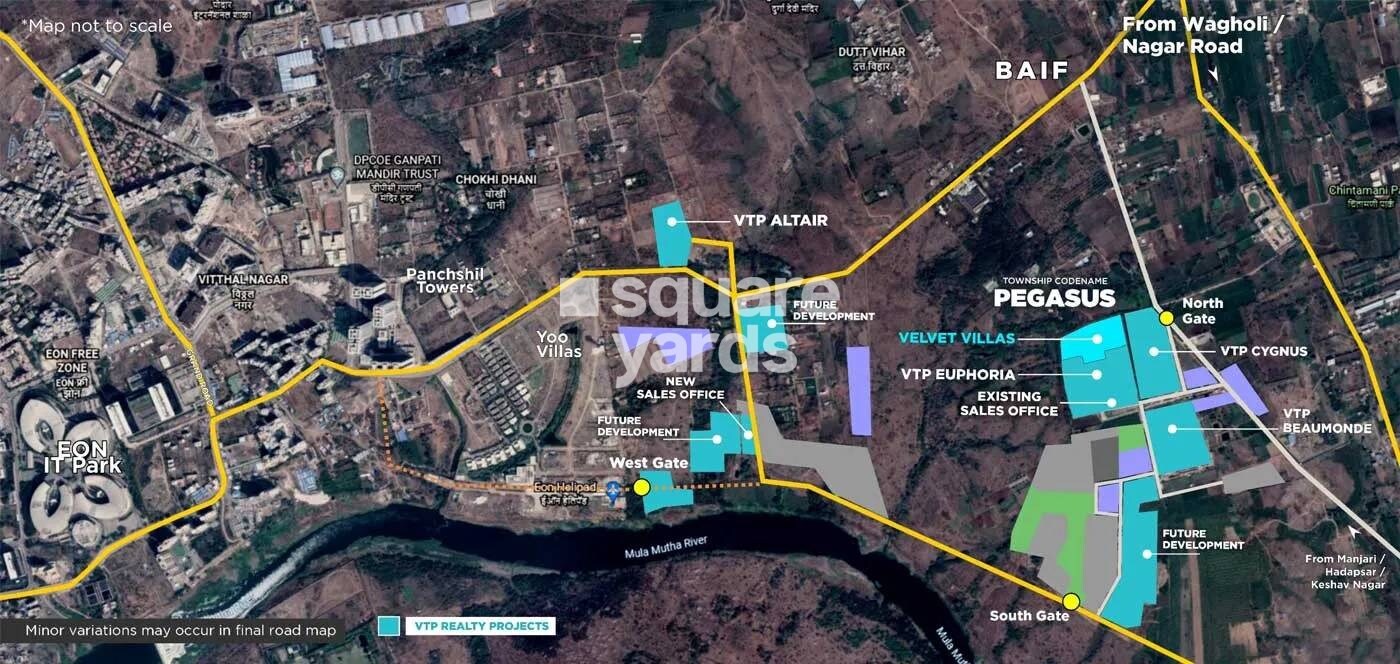 VTP Velvet Villa Location Image