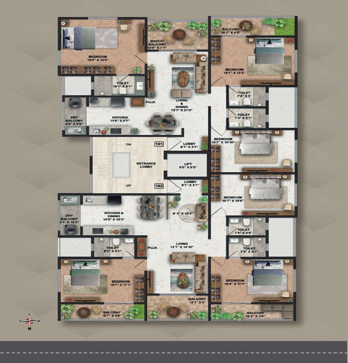 Vyas Purti Apartments