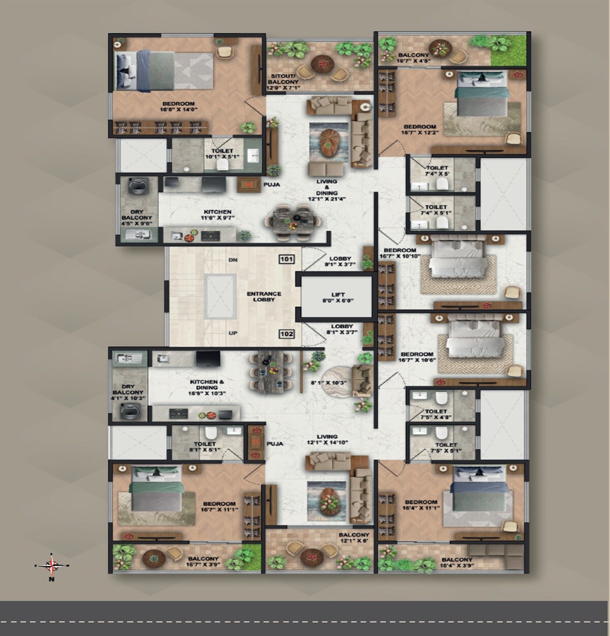 Vyas Purti Apartments