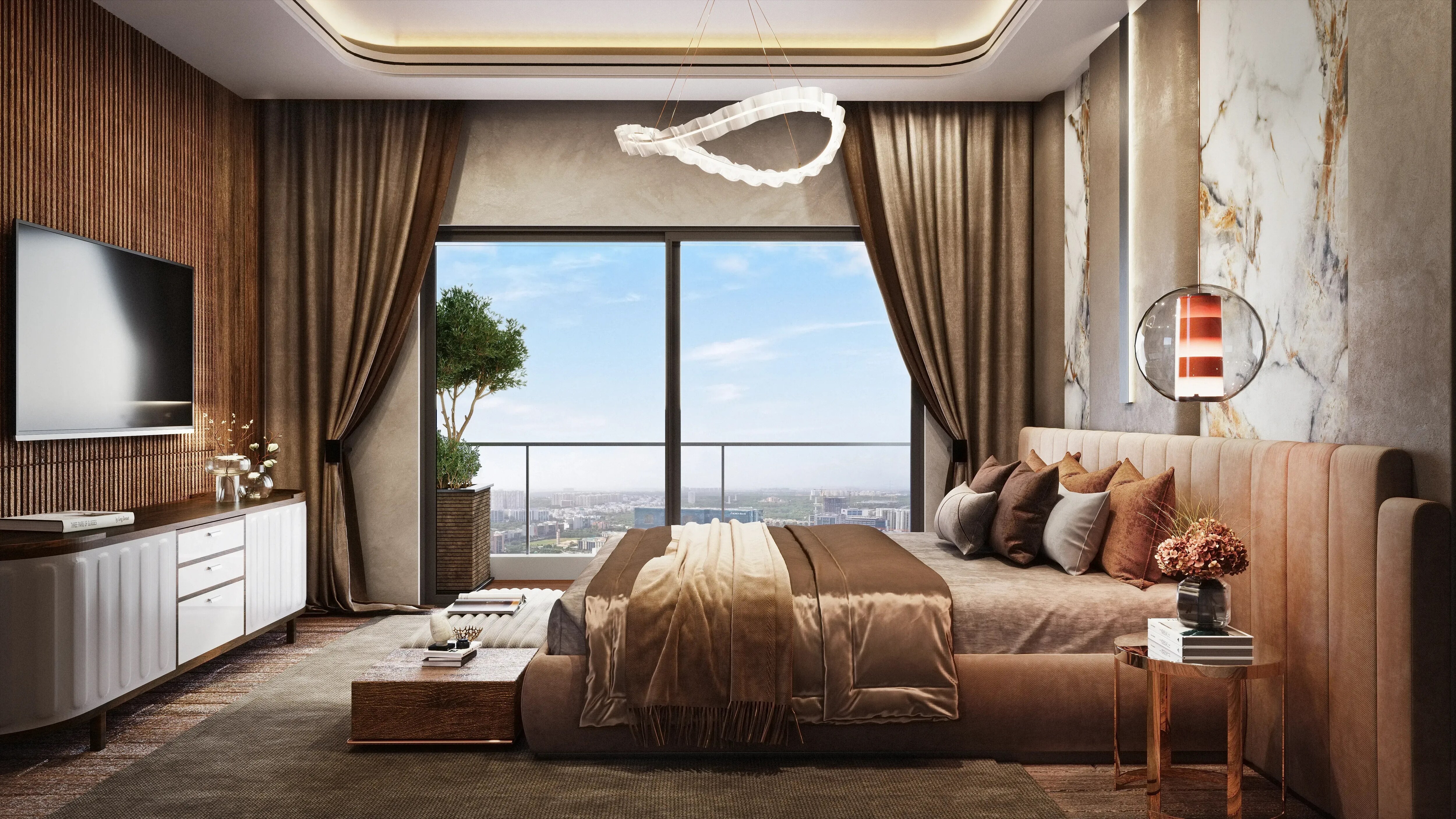 Vyom Avinea Apartment Interiors