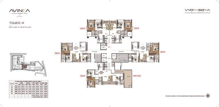 Vyom Avinea Floor Plans