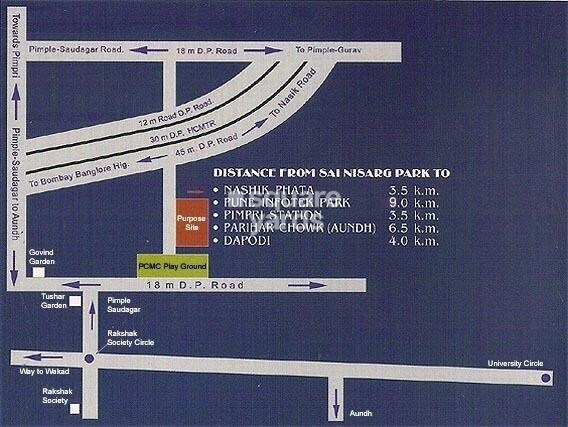 Wadhwani Mayureshwar Sai Nisarg Park CHS Location Image