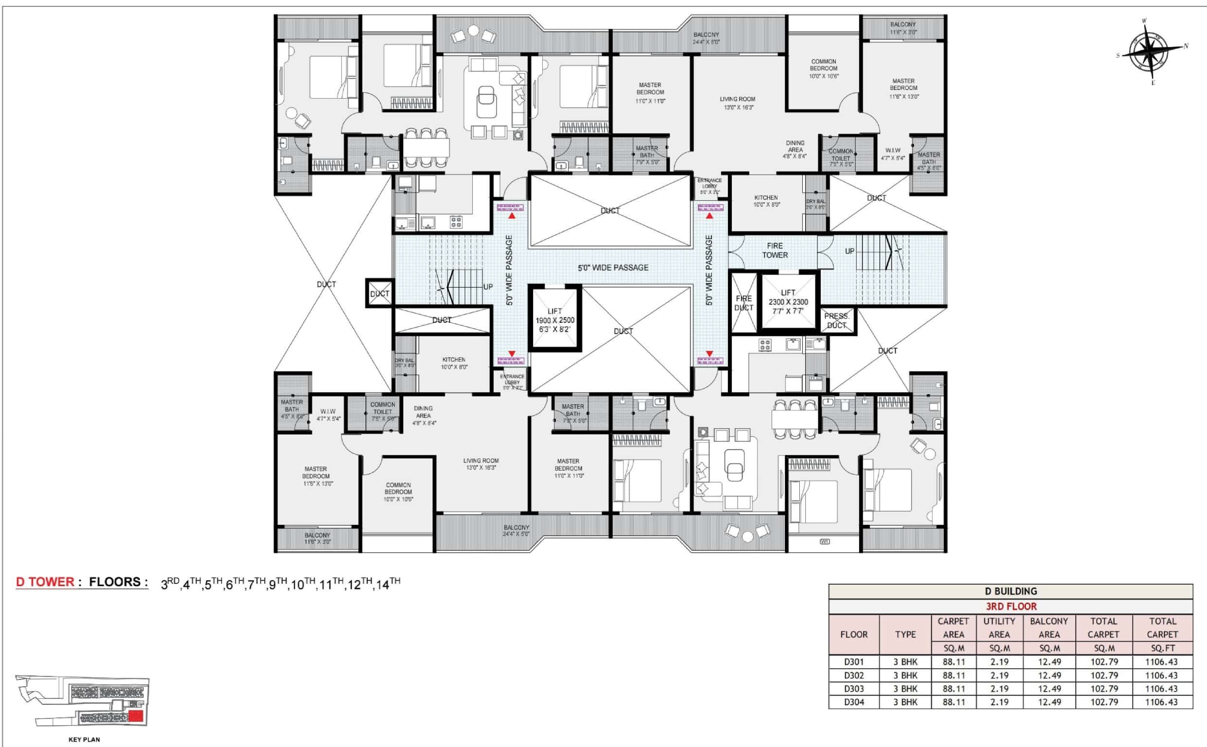 Wadhwani Om Mangalam Samruddhi Floor Plans 3