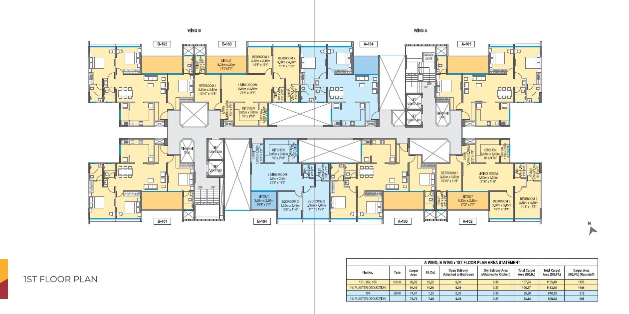 Wadhwani Om Mangalam Yash Floor Plans