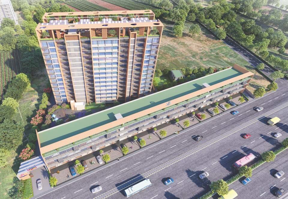 Wadhwani Om Mangalam Yash Tower View