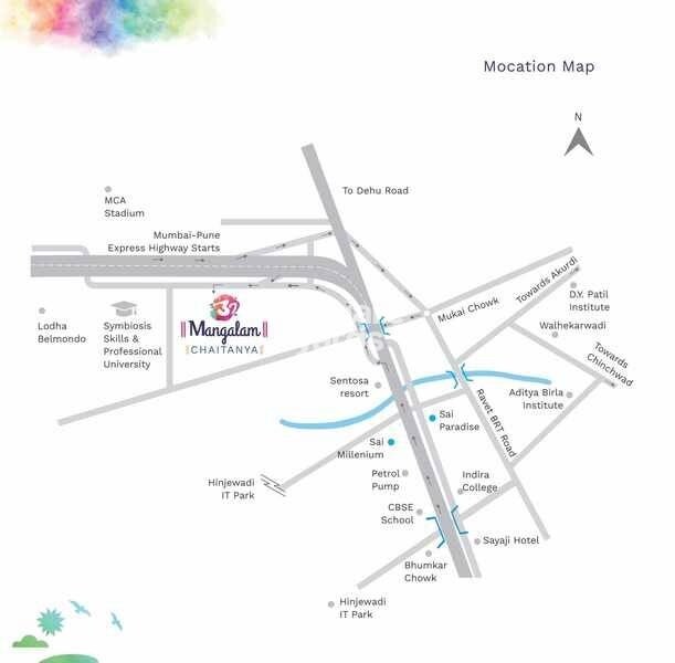 Wadhwani Om Mangalam Chaitanya Location Image