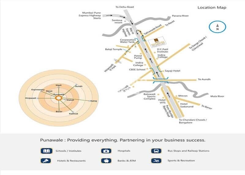 Wadhwani Sai Paradise Location Image