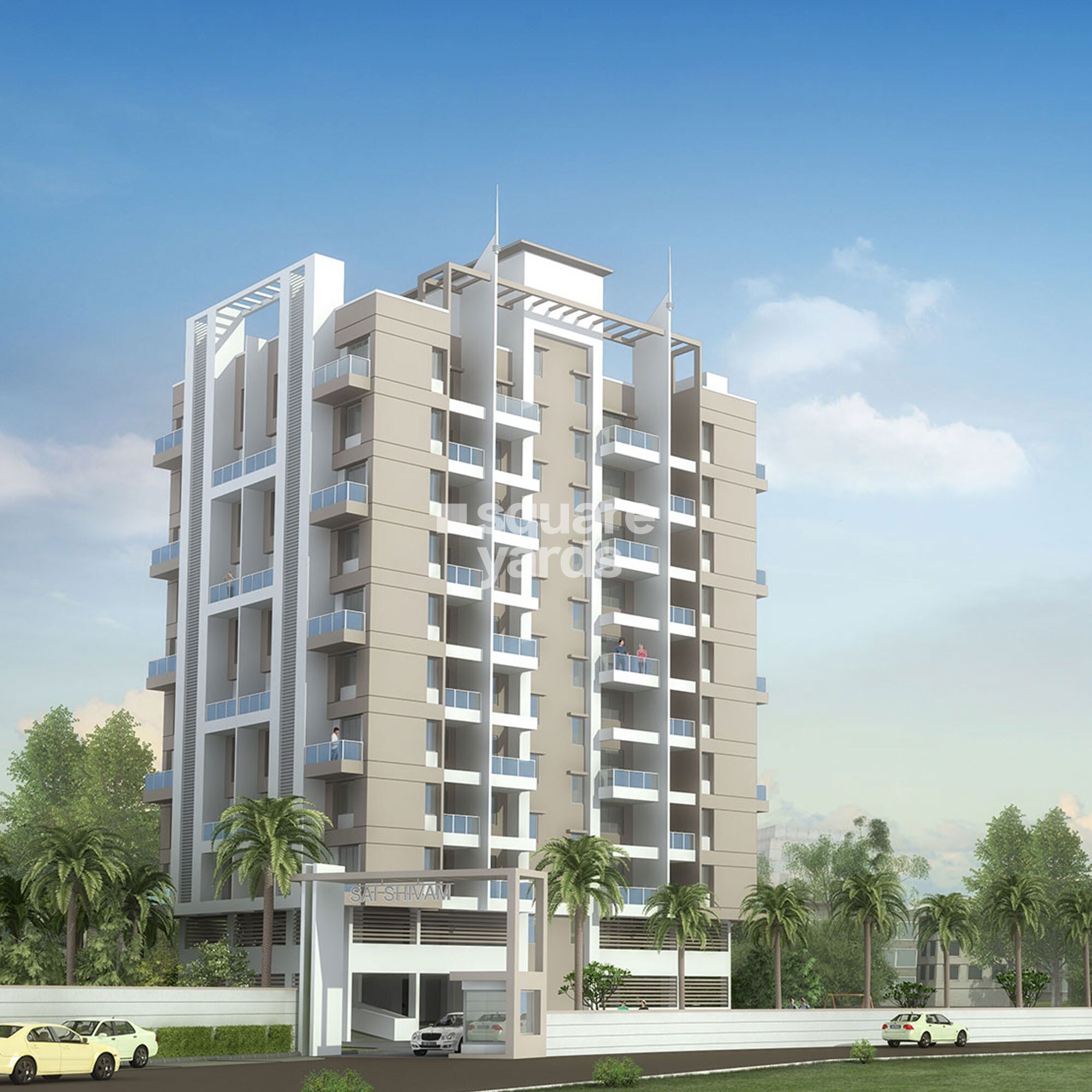 Wadhwani Sai Shivam Tower View