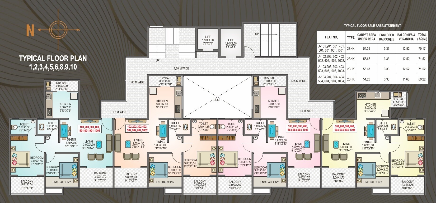 Waghere Rajveer Imperia Floor Plans