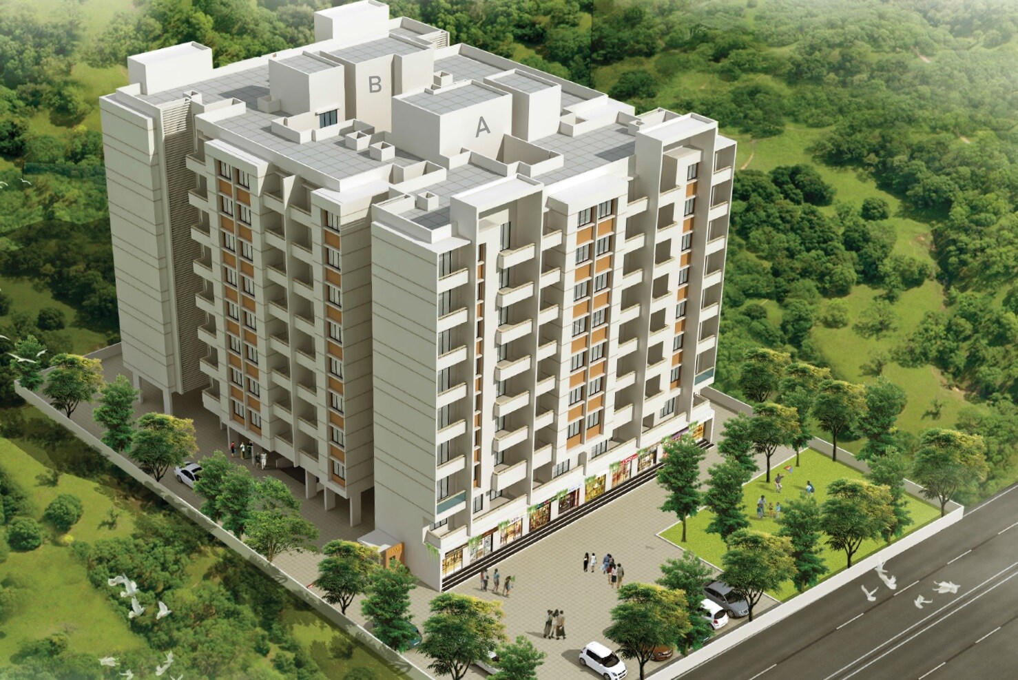 Wakadkar Aster Park Tower View