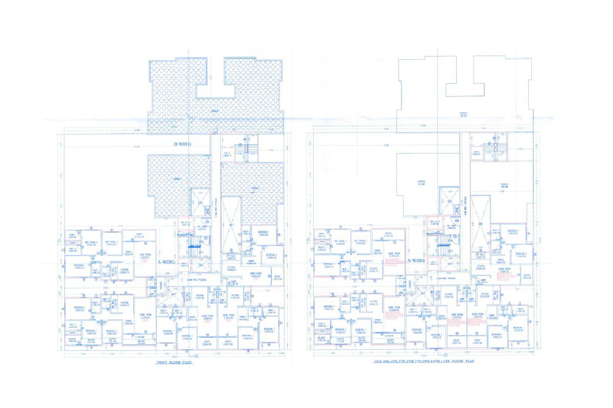 West Sahajeevan Floor Plans
