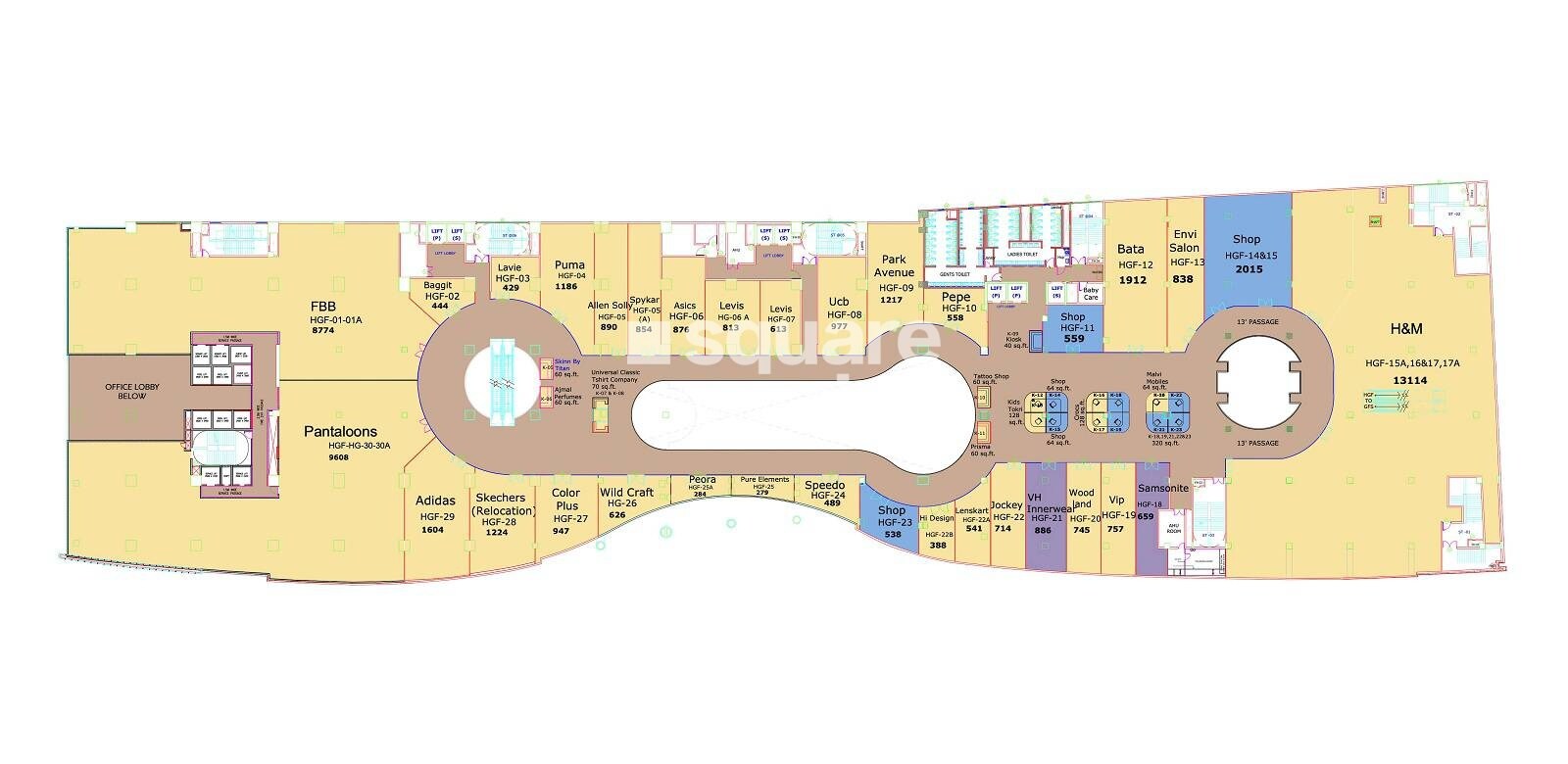Westend Mall Floor Plans 3
