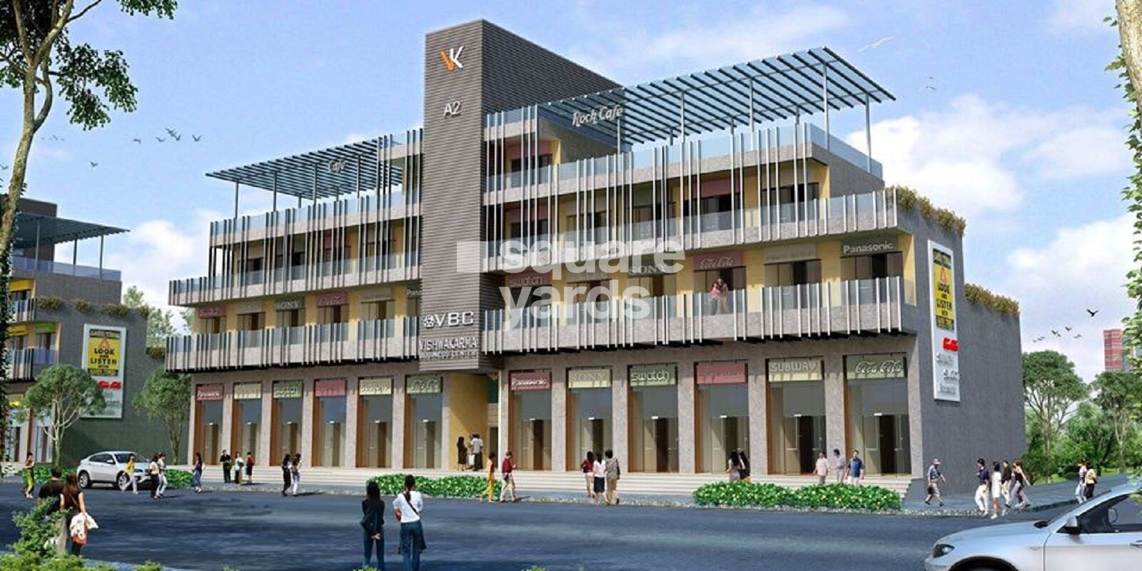 White Vishwakarma Business Centre Cover Image
