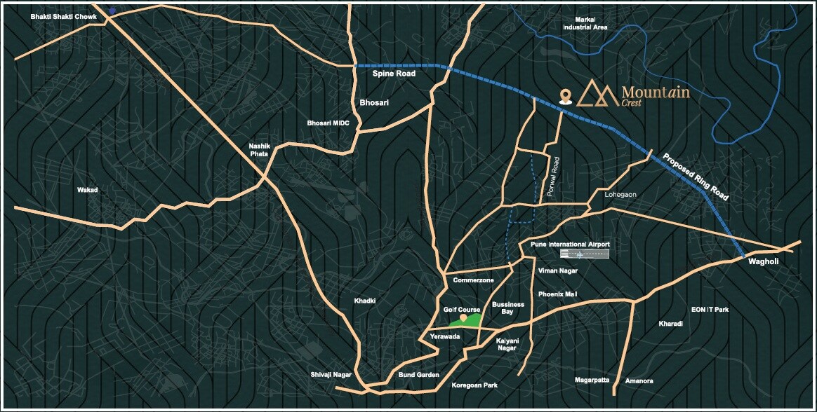 Winsome Mountain Crest Location Image