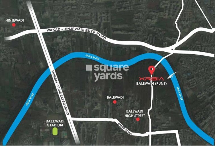 Xrbia Balewadi Location Image