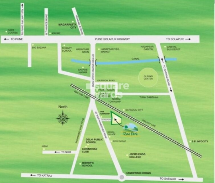 Yash Ravi Park Location Image