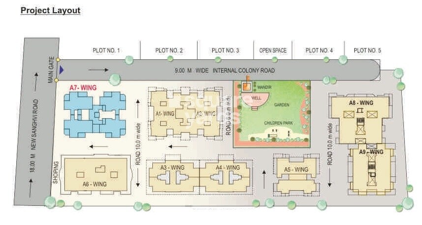 Yash Sankul Master Plan Image