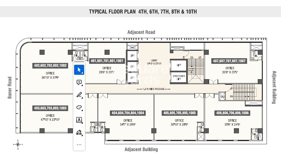 Yashada Business Zone Floor Plans