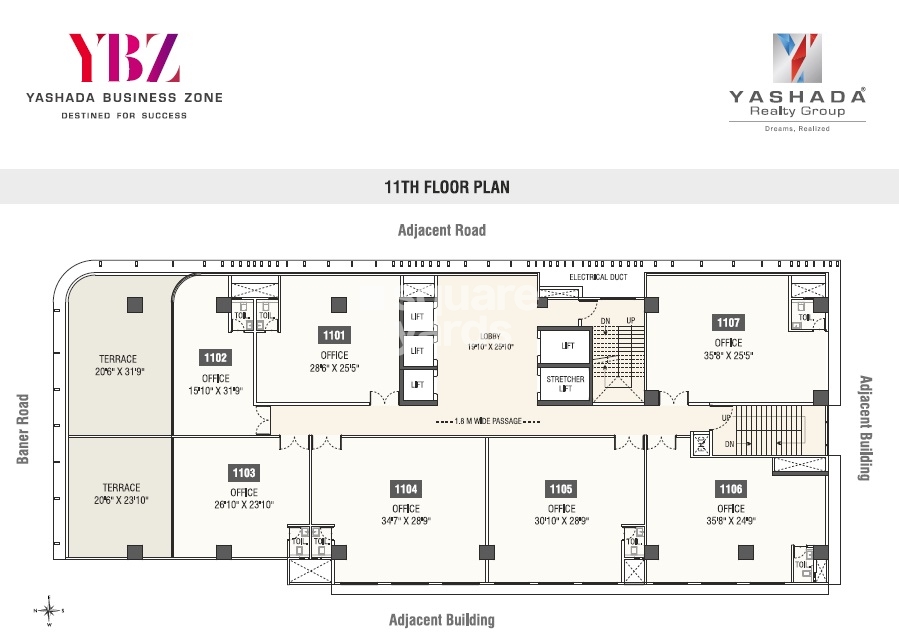 Yashada Business Zone Floor Plans