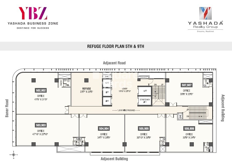 Yashada Business Zone Floor Plans 4