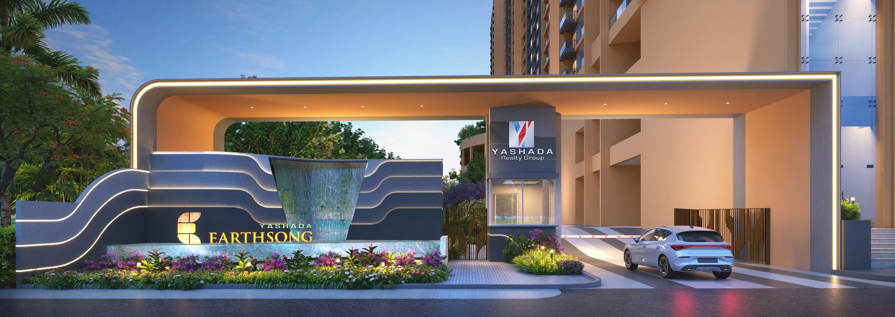 Yashada Earthsong Entrance View