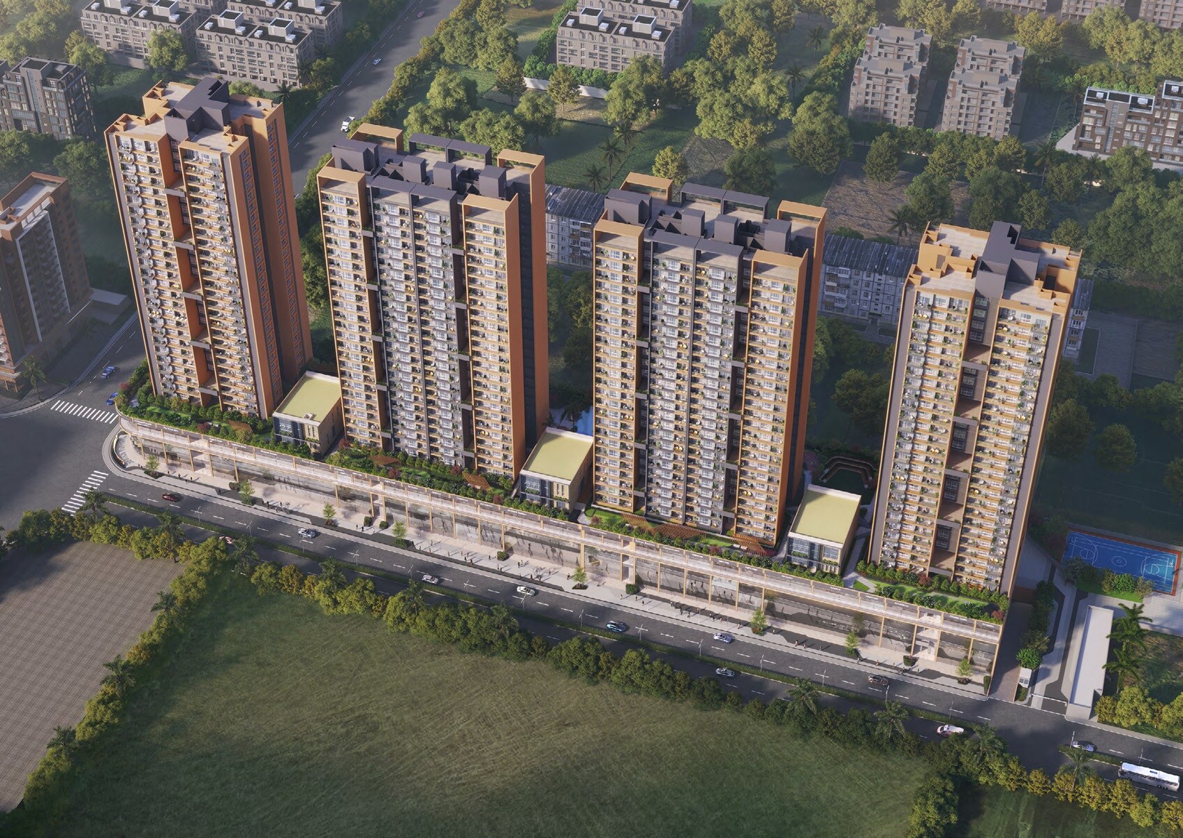 Yashada Earthsong Tower View