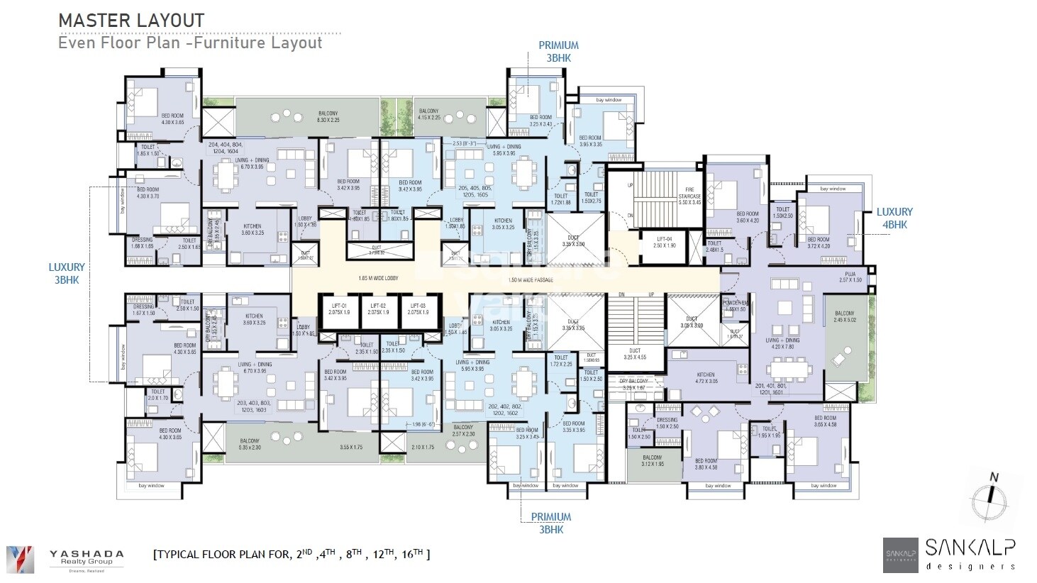 Yashada Jubilee Hills Floor Plans 2