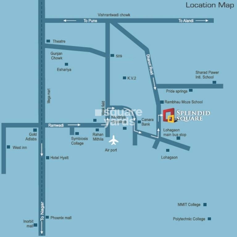 Yashada Splendid Square Location Image