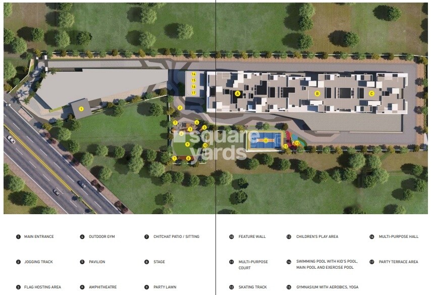 Yashada Vivanta Vantage Twenty One Master Plan Image