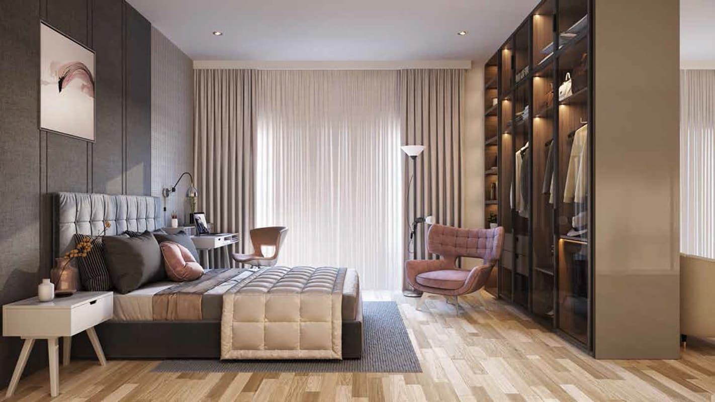 Yashcon Neon Apartment Interiors