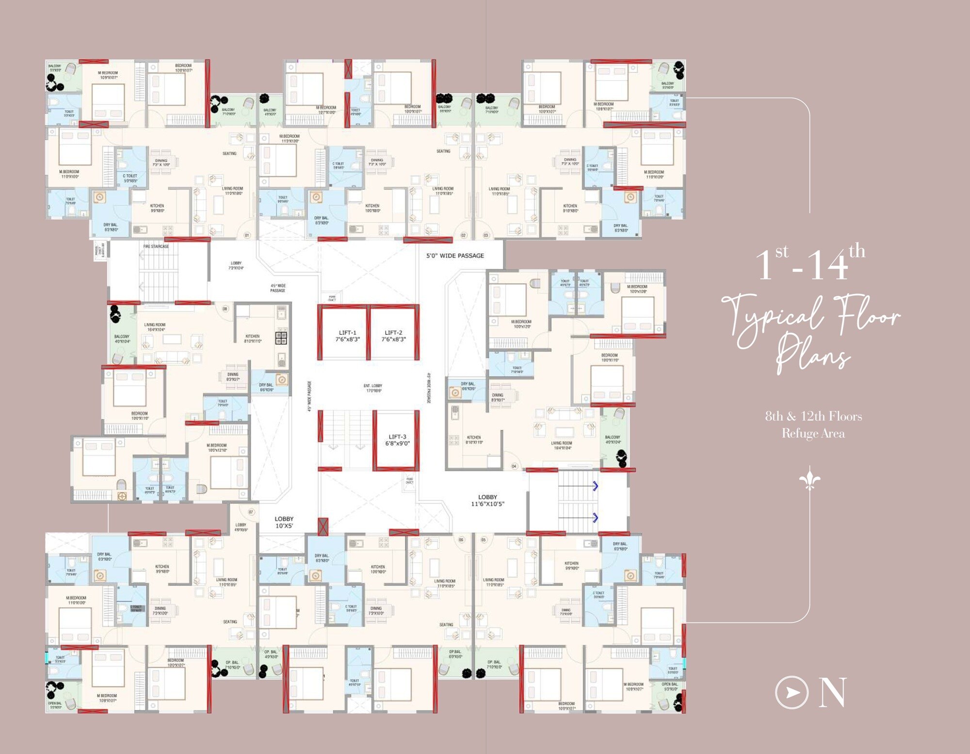 Yashodhan Premier Floor Plans