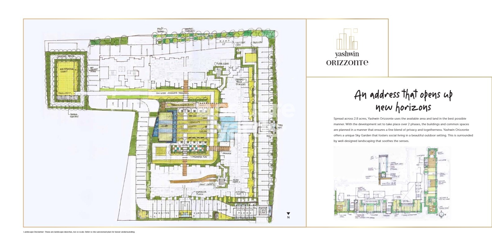 Yashwin Orrizonte Master Plan Image
