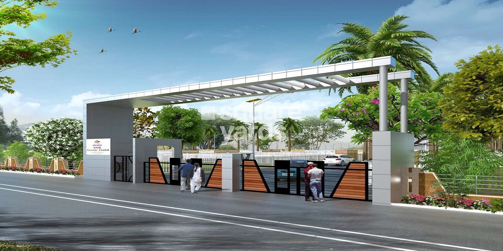 YNK Green Gold residential project in Saswad