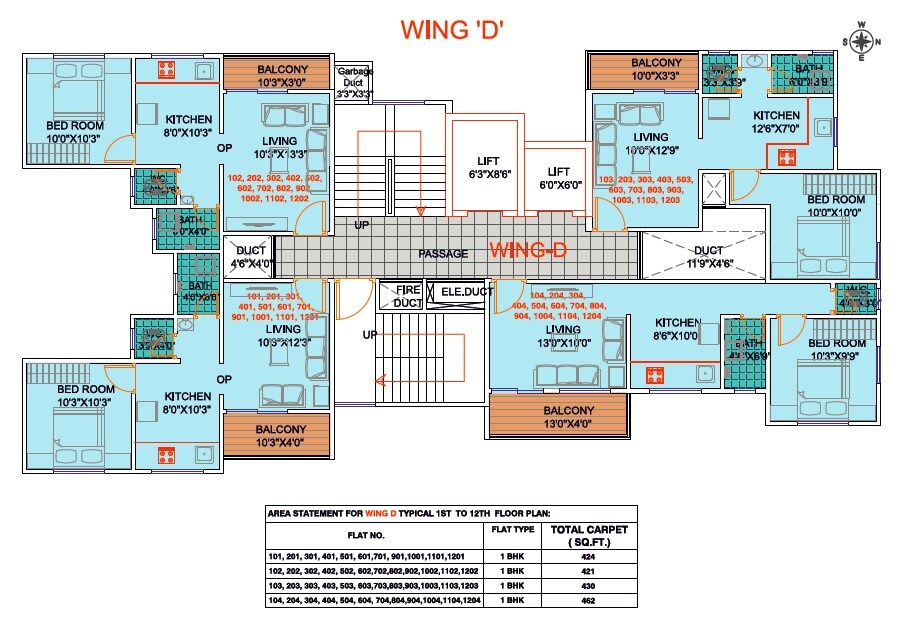 Yogesh Gandharv Mithila Floor Plans 1