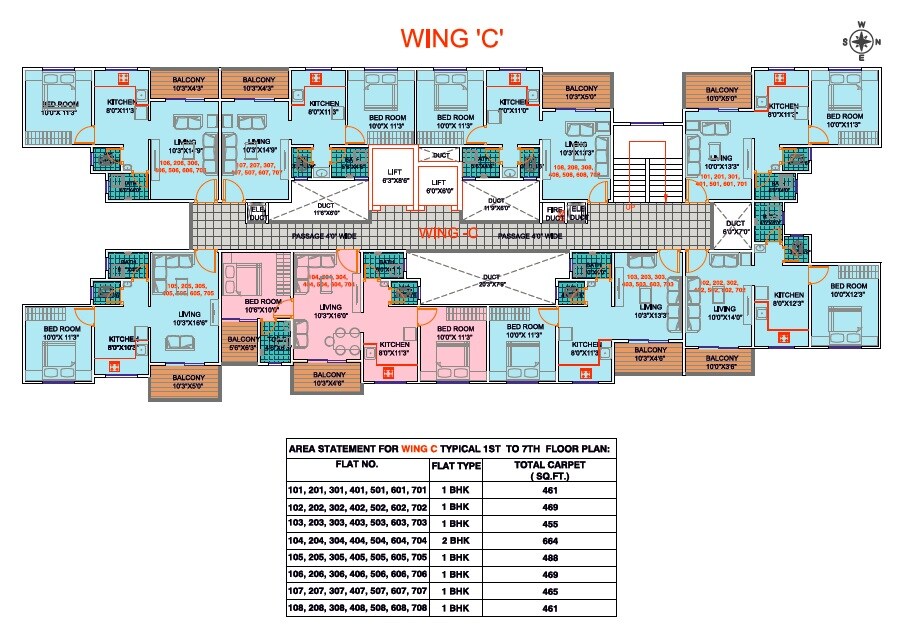 Yogesh Gandharv Mithila Floor Plans 2