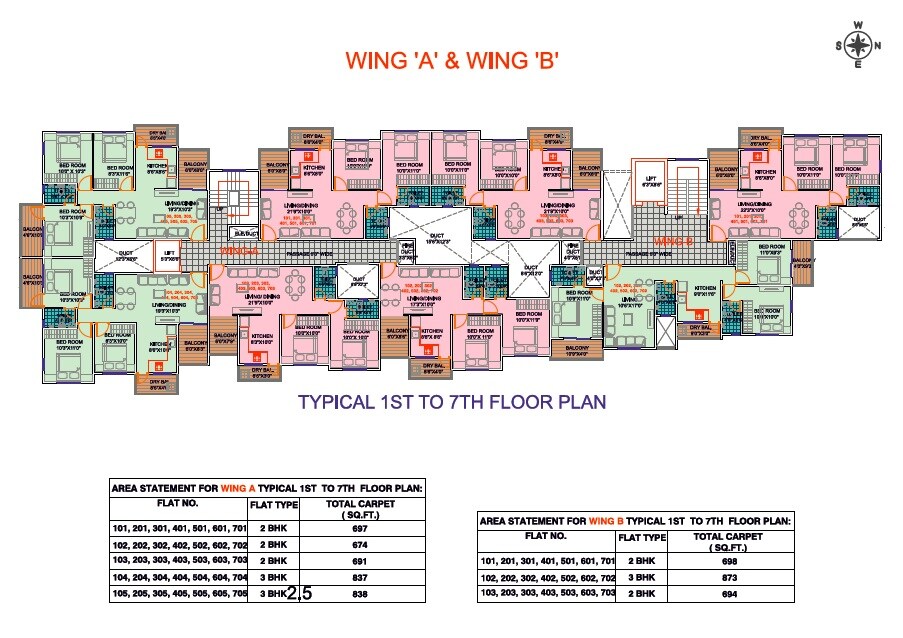 Yogesh Gandharv Mithila Floor Plans 3