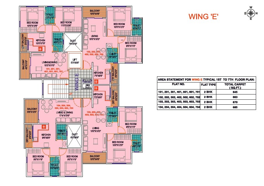 Yogesh Gandharv Mithila Floor Plans 4
