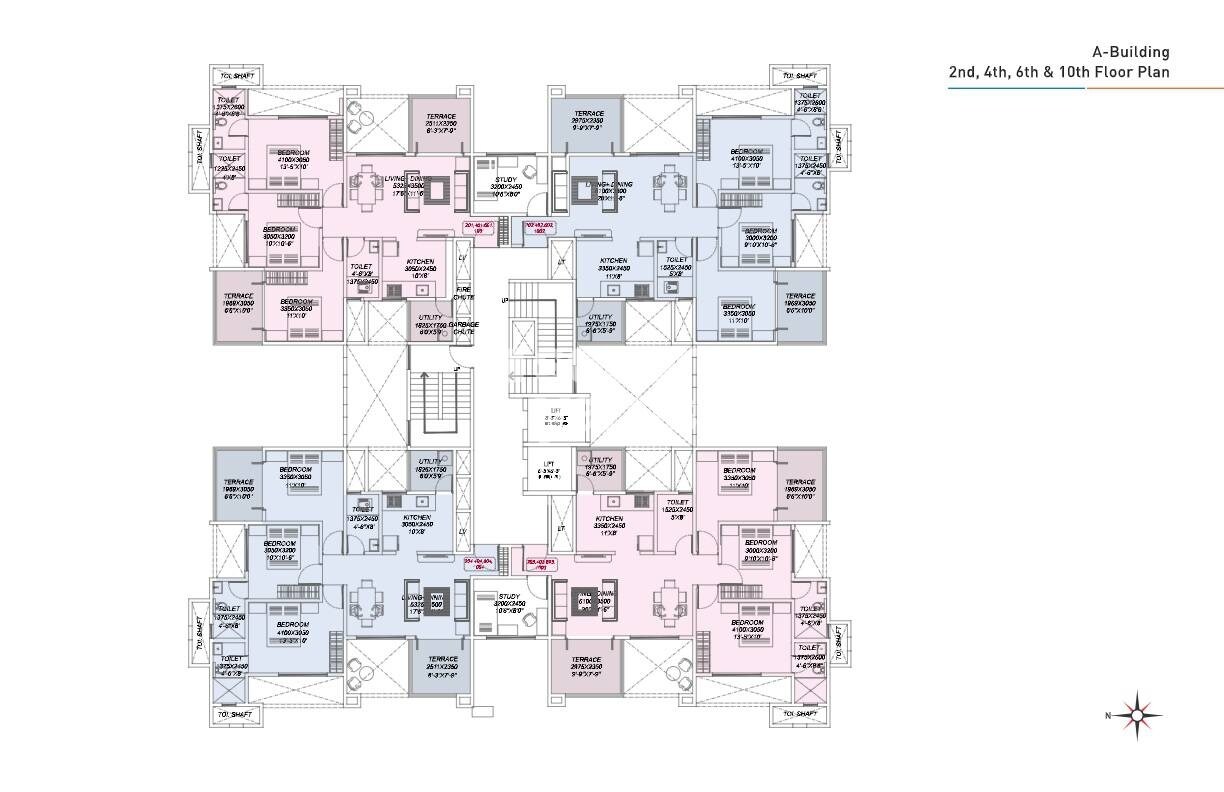 Yogesh Gandharva Excellence Floor Plans