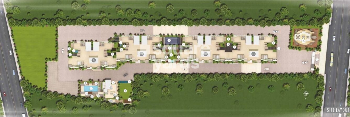 Yuvraj Rajgruhi Residency Master Plan Image